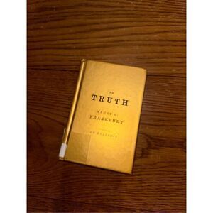 “On Truth” by Harry G. Frankfurt (Hardcover)